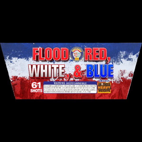 FLOOD RED, WHITE & BLUE